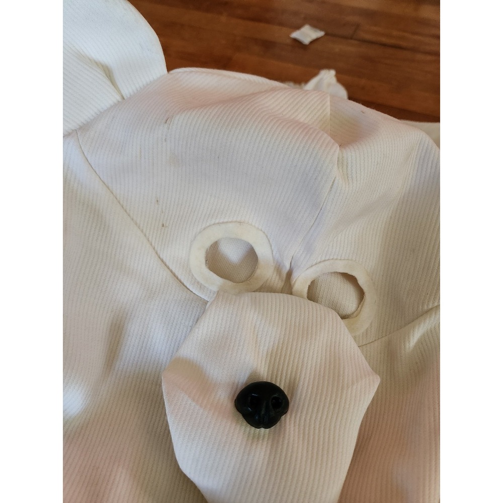 Vintage Homr Made White Bear Costume‎ - Picture 6 of 7